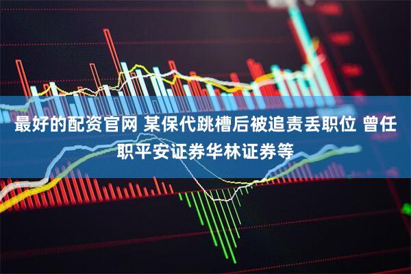 最好的配资官网 某保代跳槽后被追责丢职位 曾任职平安证券华林证券等